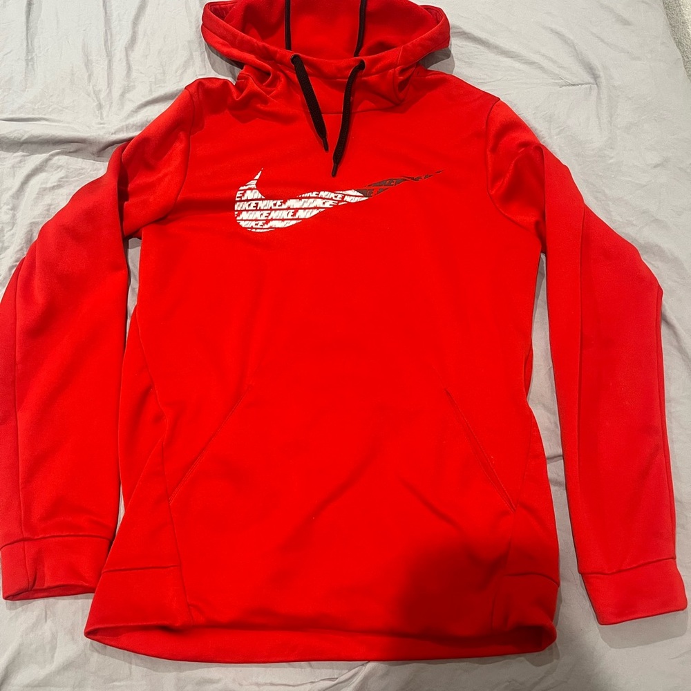 Red NIKE sweater
